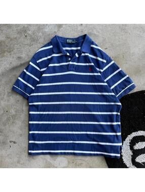 Vintage 90s Polo Ralph Lauren Striped Polo